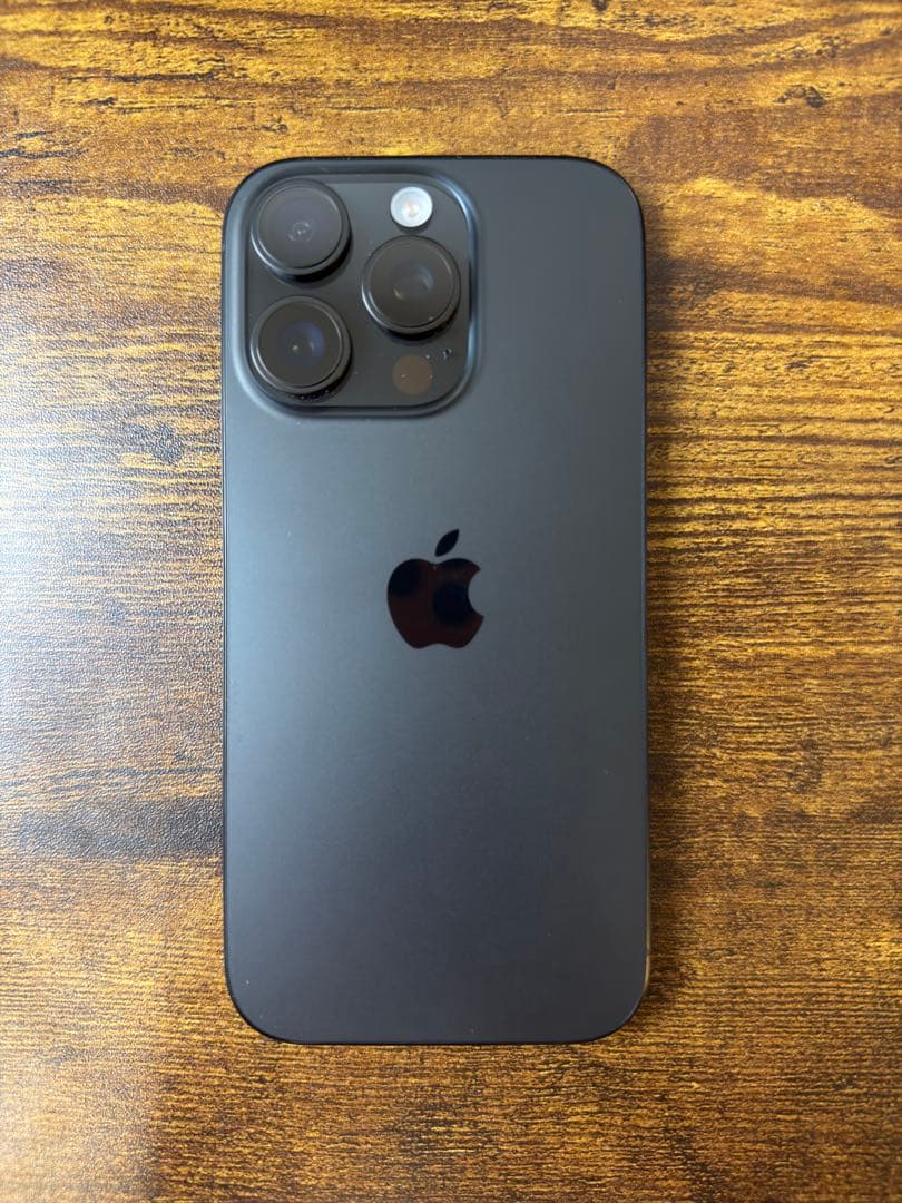 【海外版SIMフリー】iPhone 16 Pro 128GB ブラックチタニウム