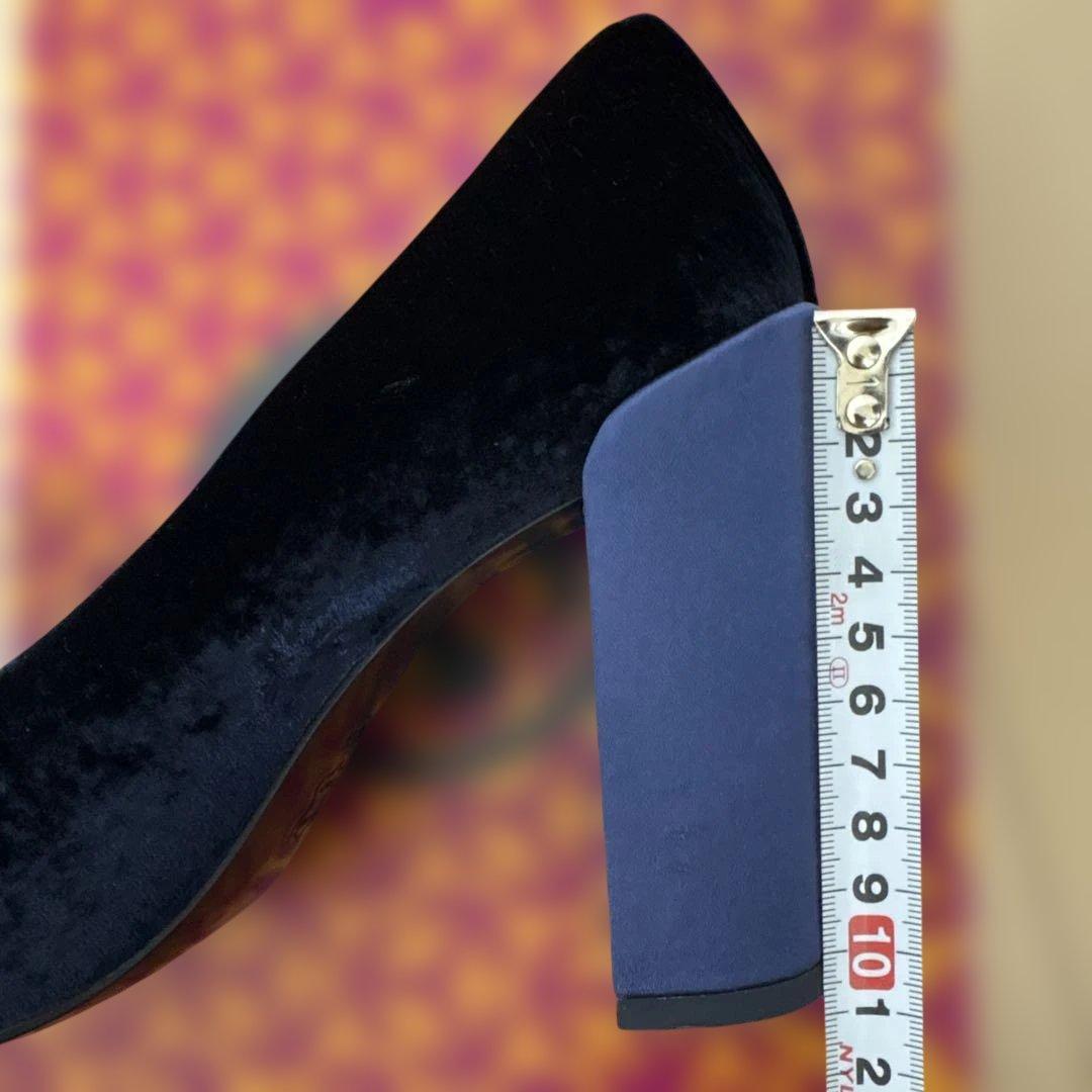 トリーバーチ　TORYBURCH パーティーヒール　ベロア