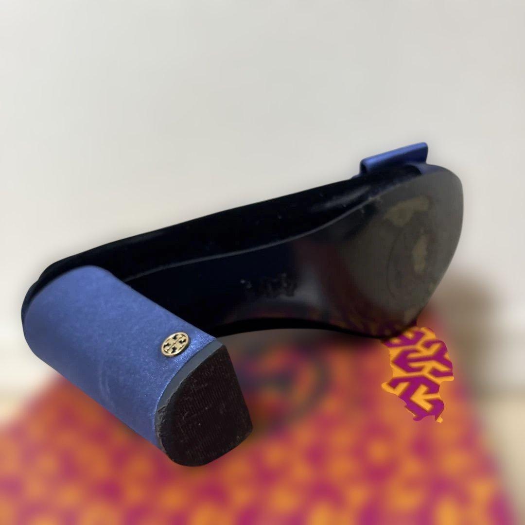 トリーバーチ　TORYBURCH パーティーヒール　ベロア