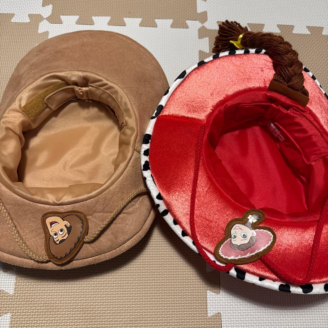 トイストーリー ジェシー ウッディ ファンキャップ ハット 被り物 ディズニー