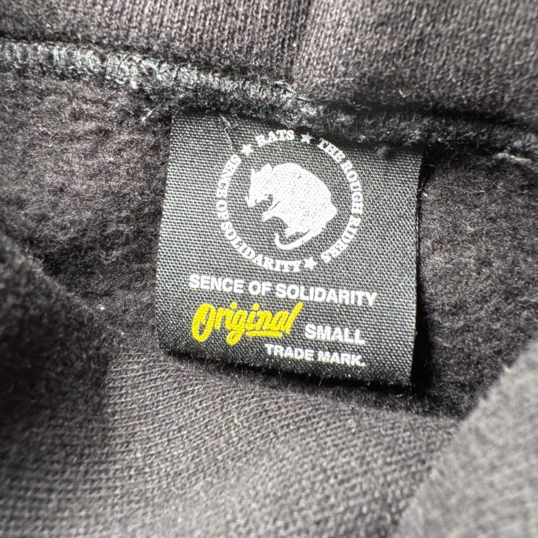 ☆希少 RATS BOLT CROSS NECK HOODIE 13oz 裏起毛