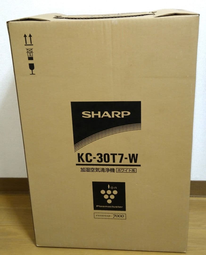 SHARP 加湿空気清浄機 KC-30T7-W 新品未使用 ホワイト