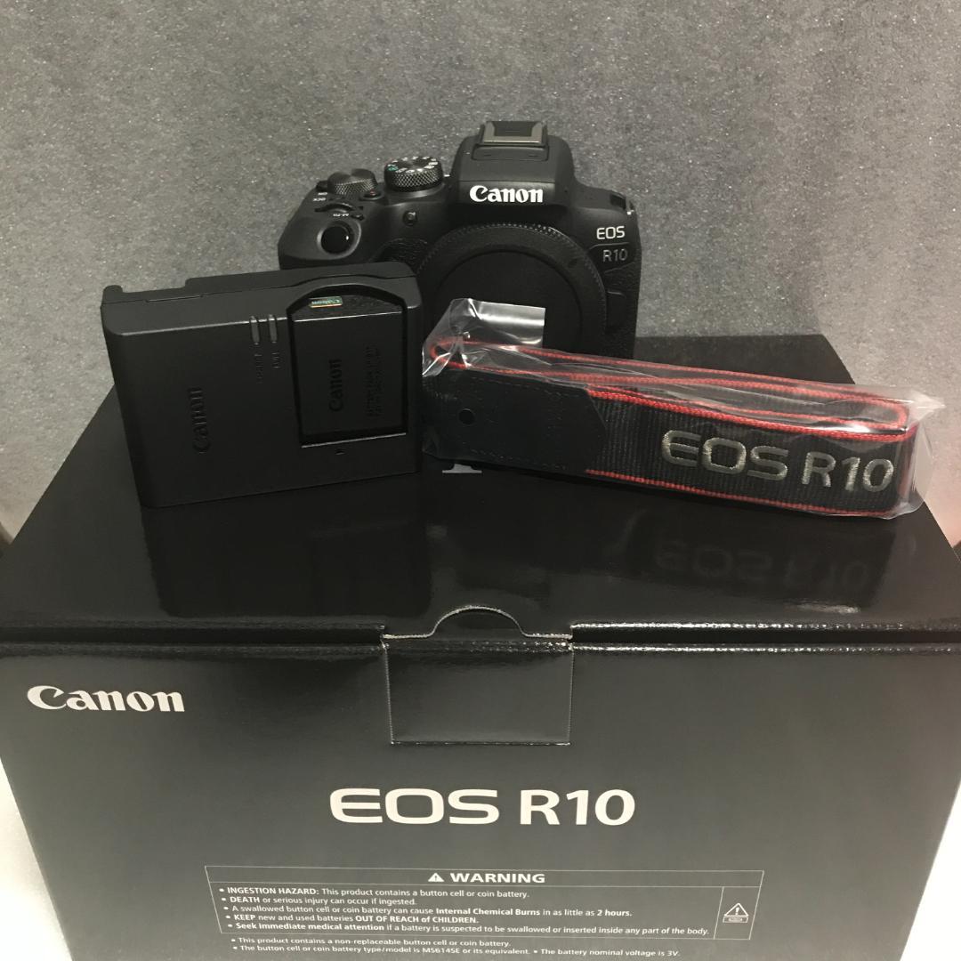 ショット数9,000回 ≪ほぼ新品≫ Canon EOS R10 ボディ