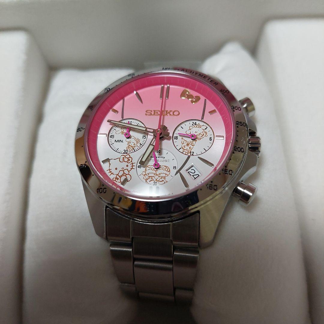SEIKOハローキティ50周年新幹線ウォッチ500系