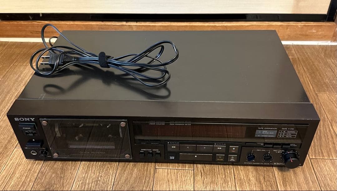 SONY TC-K501ES｜ESシリーズ｜整備調整済｜再生安定・測定値提示