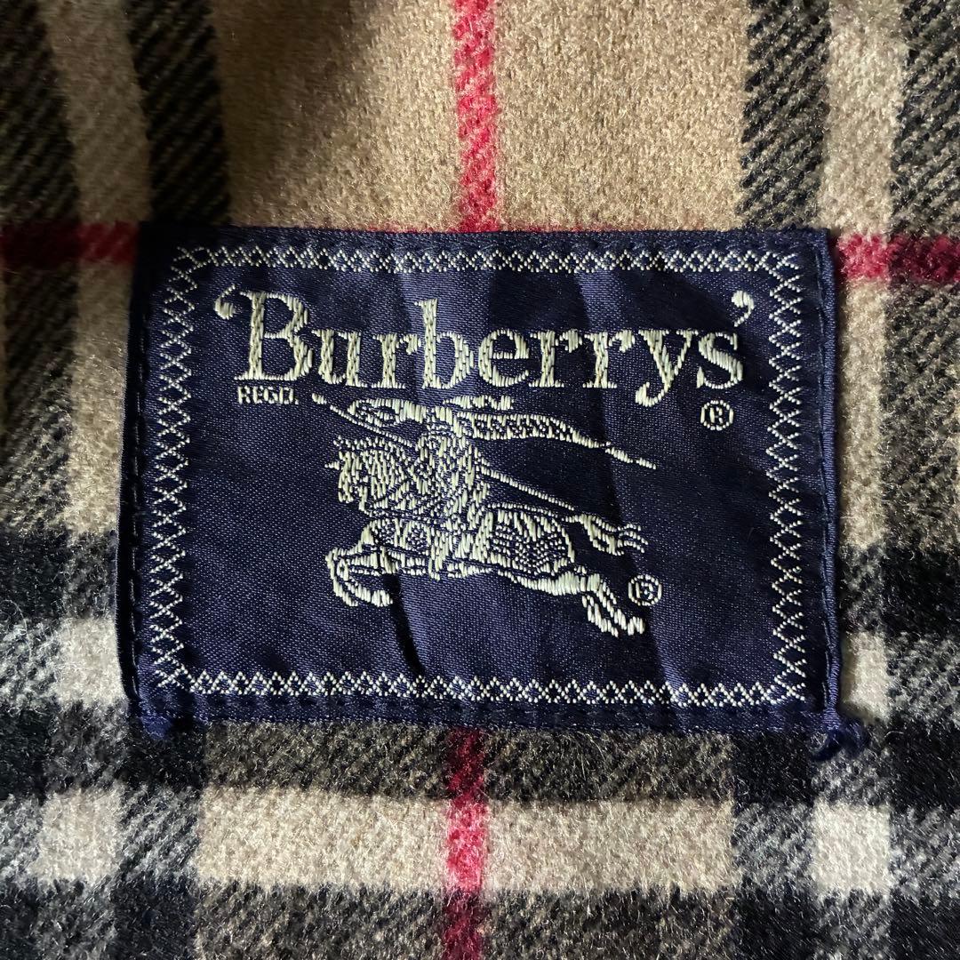 rjonjionさま専用　極美品80s90s Burberrysゴートレザー