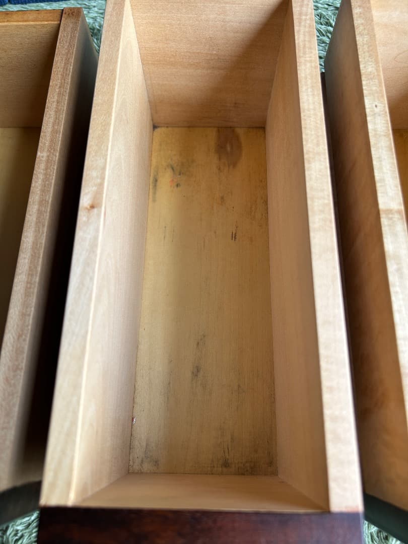 hiro　北海道民芸 面白小箱引き出し収納　2個セット