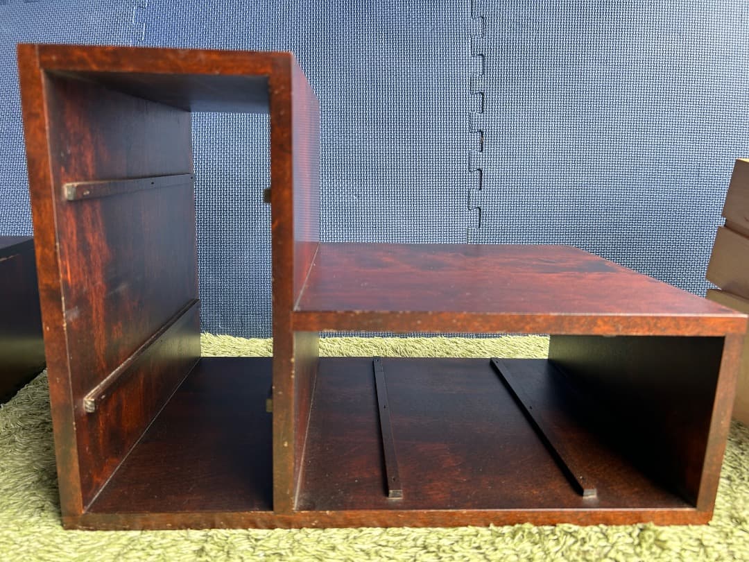 hiro　北海道民芸 面白小箱引き出し収納　2個セット