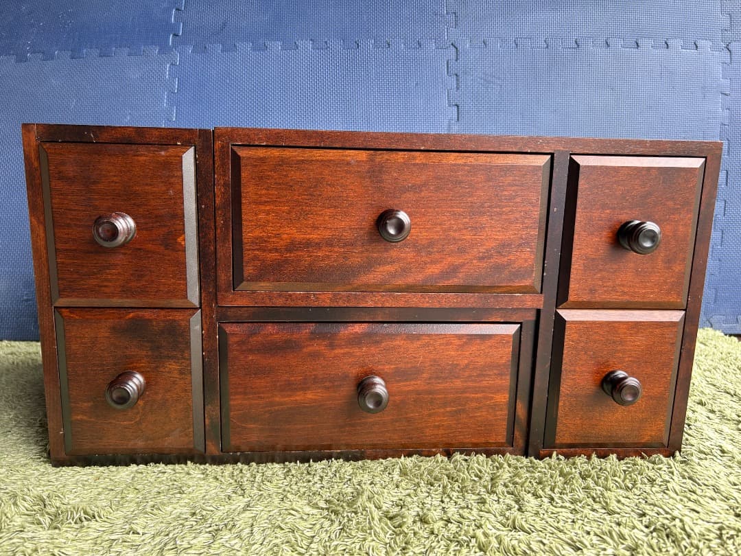 hiro　北海道民芸 面白小箱引き出し収納　2個セット