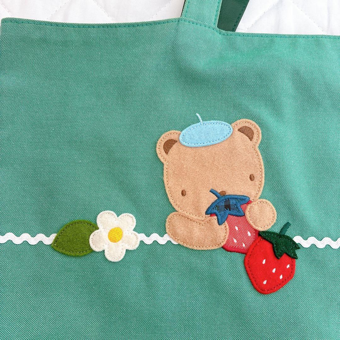 【限定品】 レア✨ familiar ファミリア レッスンバッグ トート マチ付