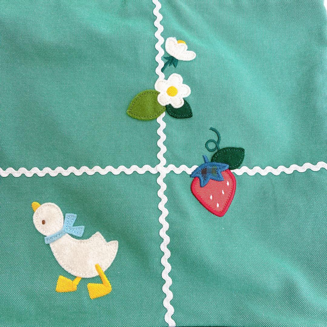 【限定品】 レア✨ familiar ファミリア レッスンバッグ トート マチ付