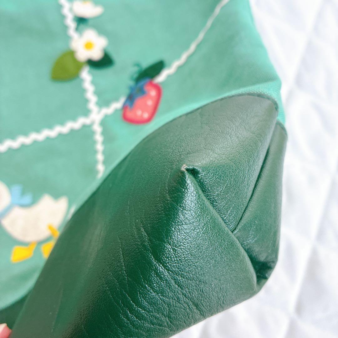 【限定品】 レア✨ familiar ファミリア レッスンバッグ トート マチ付