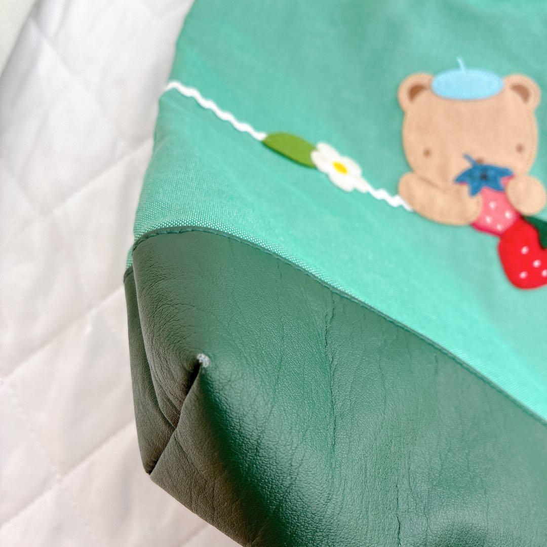 【限定品】 レア✨ familiar ファミリア レッスンバッグ トート マチ付