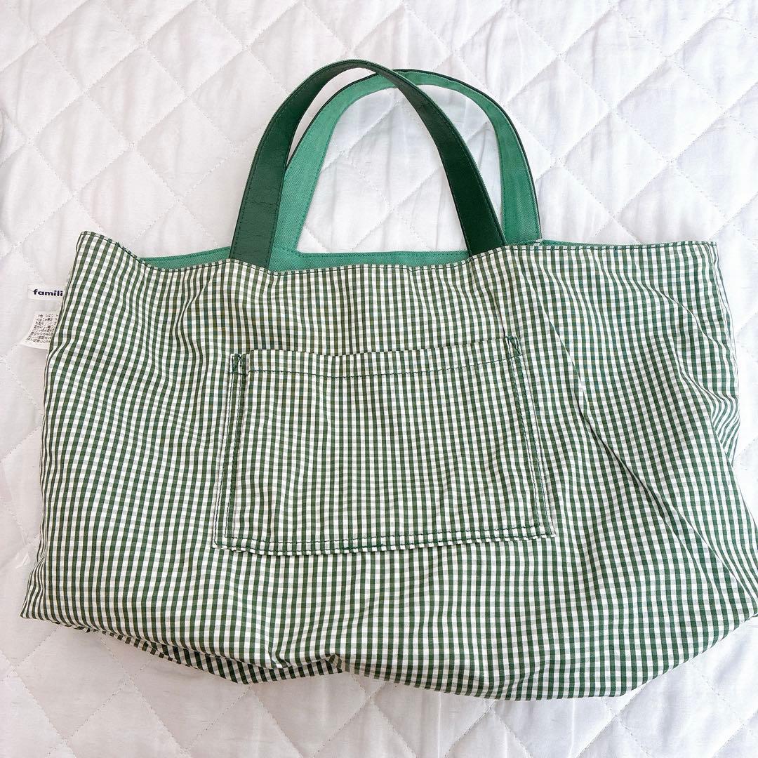 【限定品】 レア✨ familiar ファミリア レッスンバッグ トート マチ付