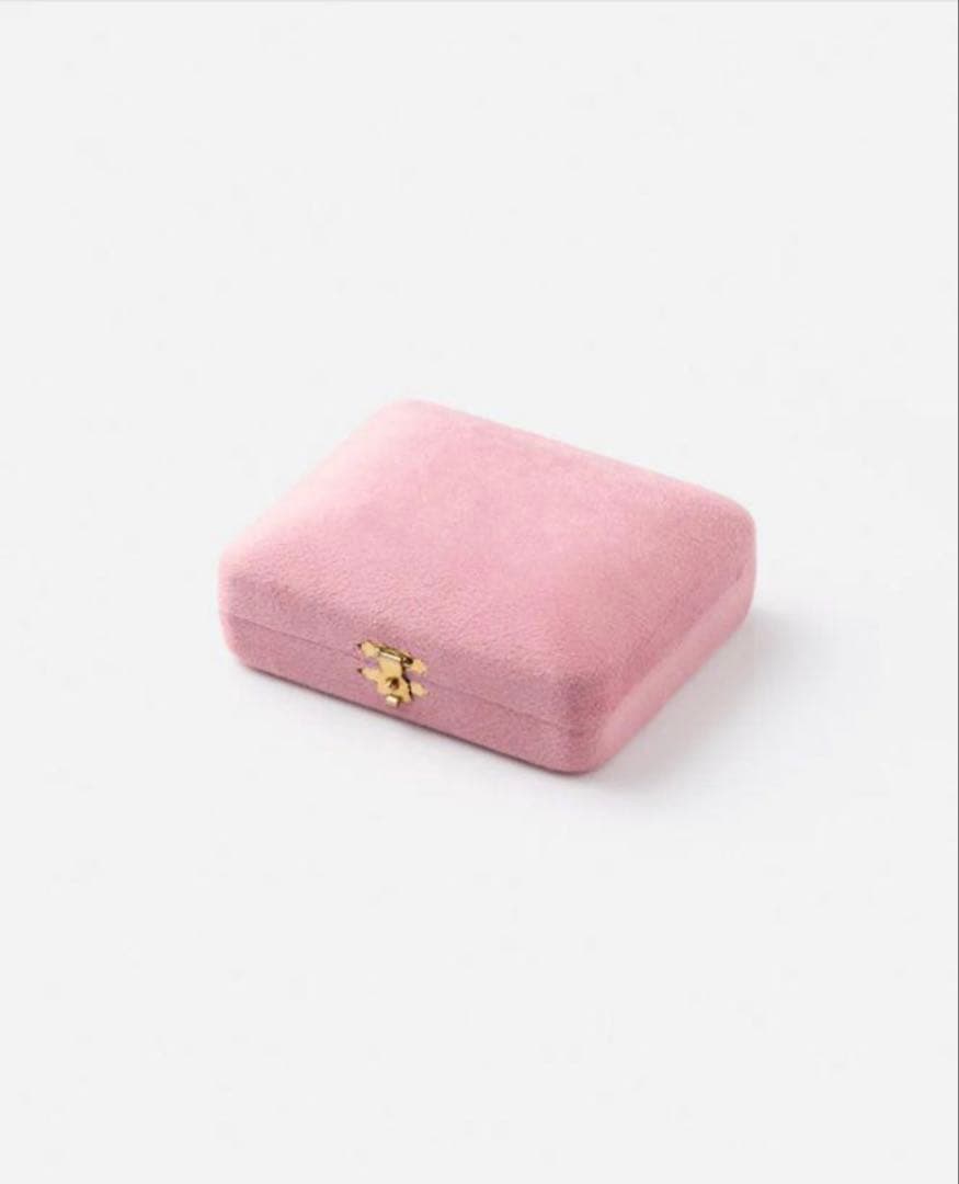 【未使用箱付き】マグノリアホワイト石井美保　ジュエリーケース　ピンク大サイズ