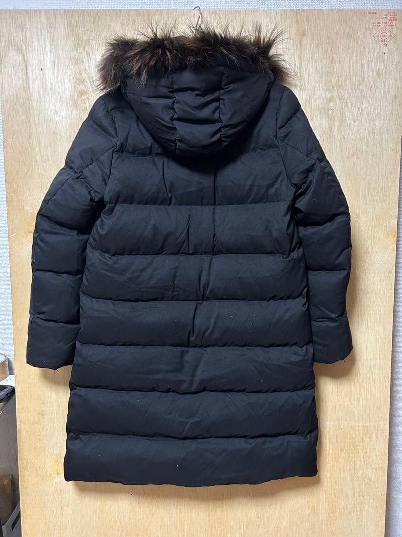 B:MING by BEAMS 河田 ロング ダウンコート　ブラック　Lサイズ