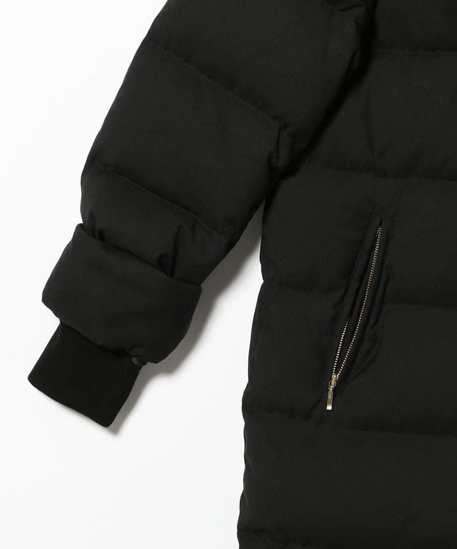 B:MING by BEAMS 河田 ロング ダウンコート　ブラック　Lサイズ