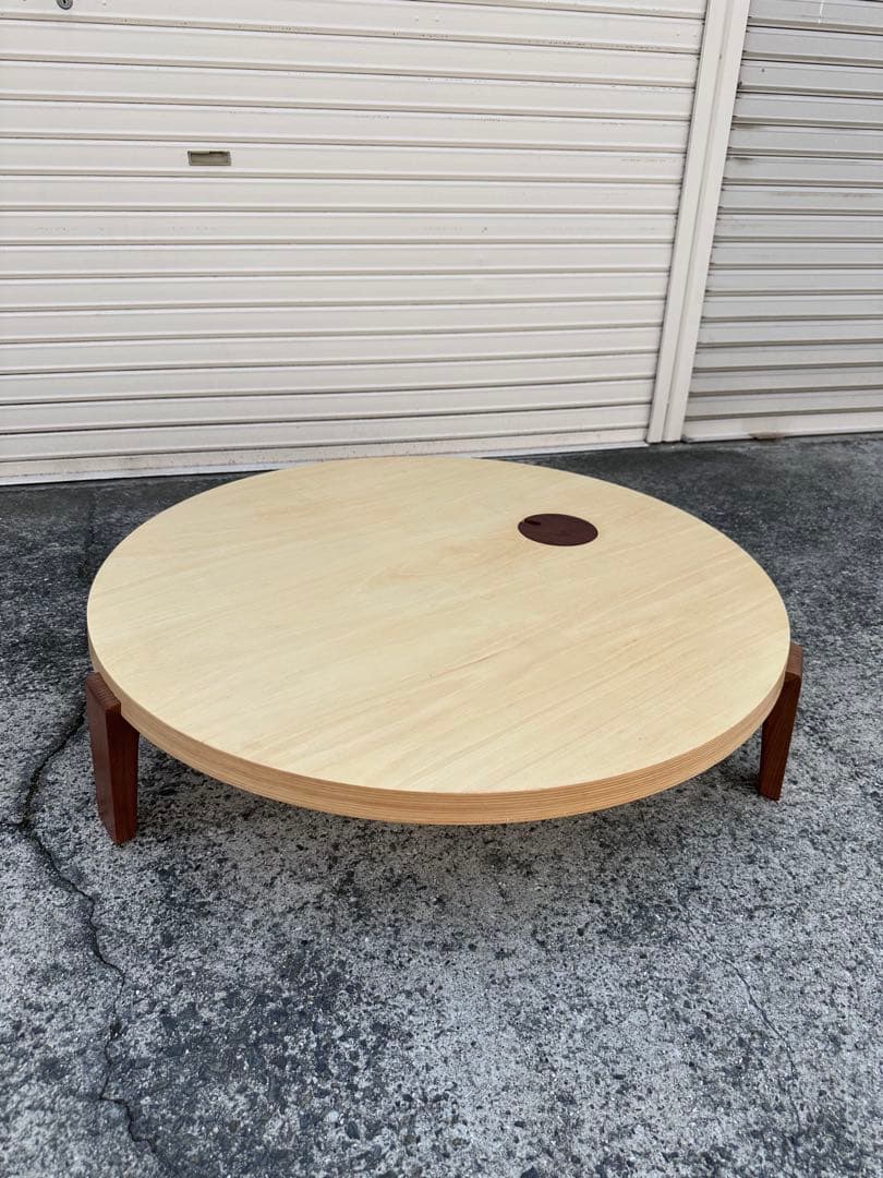 日進木工 nissin KO-DAI テーブル ちゃぶ台 円型 ローテーブル