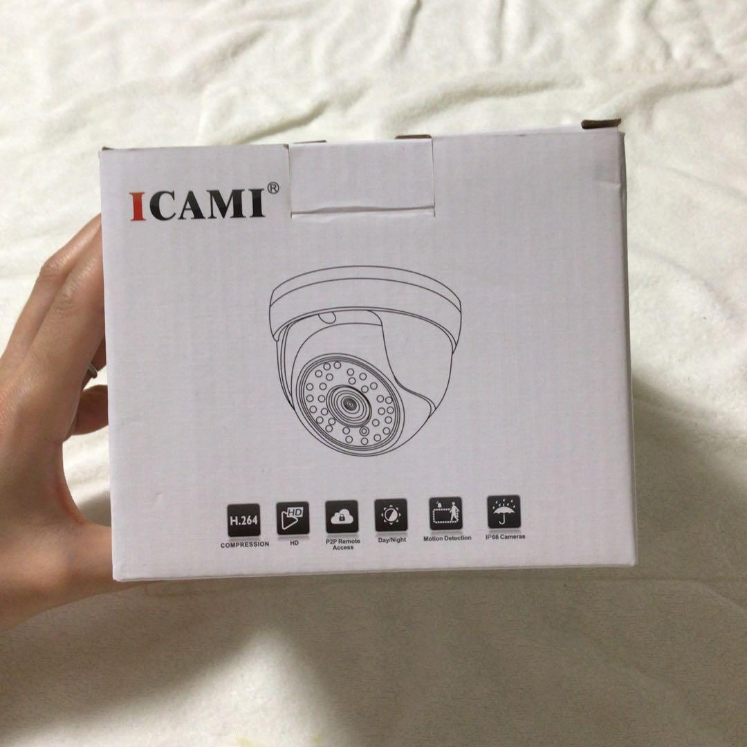 防犯カメラ ワイヤレス 監視カメラ 工事不要 家庭用 防犯アイテム ICAMI