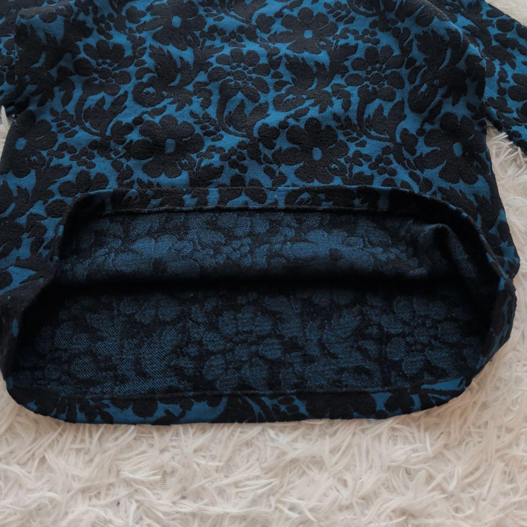 美品 ワイズ ヨウジヤマモト 花柄 ジャガード ウール プルオーバー サイズ3