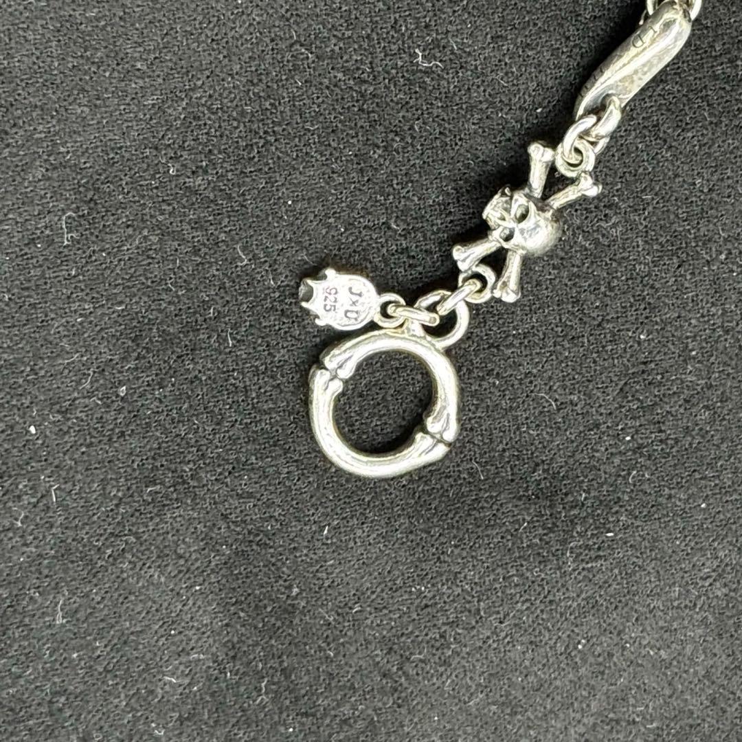 極美品✨ジャスティンデイビス ダブルクロス ブレスレット シルバー