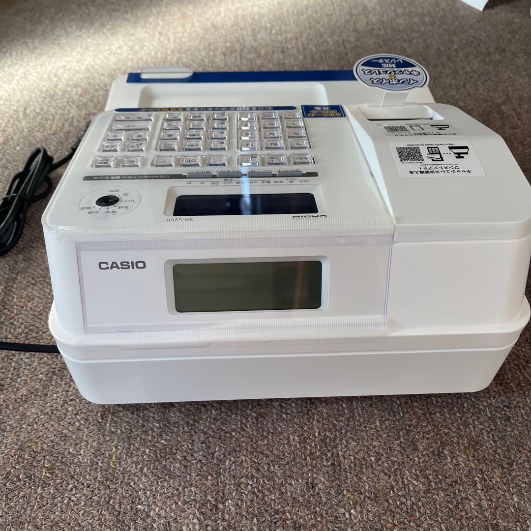 新品未使用 カシオ レジスター SR-S200-EX-WE