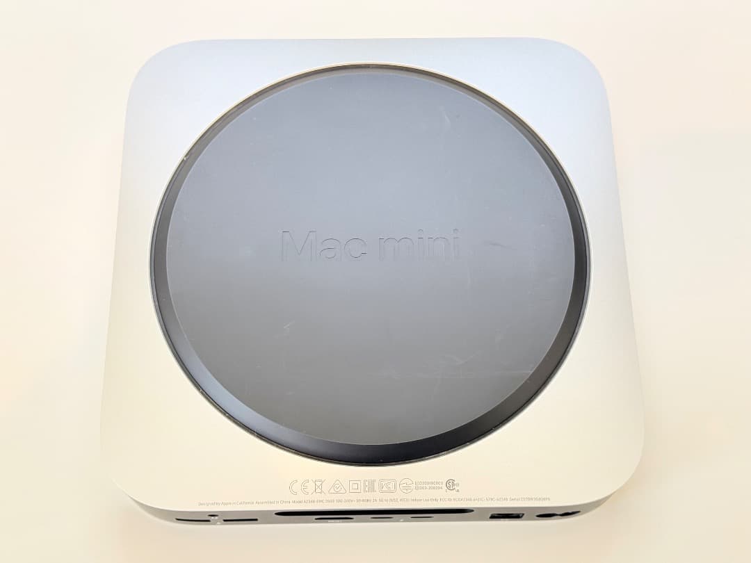 ミニPC Mac mini (M1,16GB, 1TB , 2020)