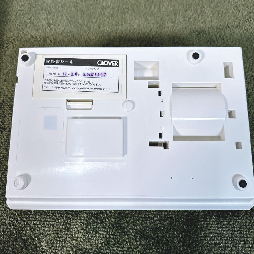 CLOVER クローバー 102LC 電子レジスター 電池使用 店舗・イベント