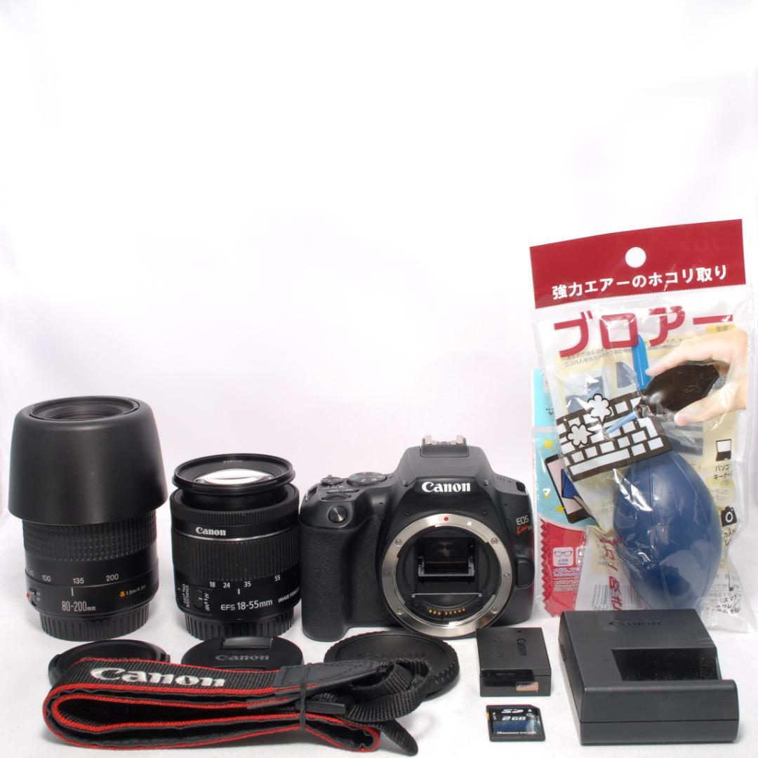 ✨初心者でもプロ顔負け✨Wi-Fi転送✨Canon kiss X10 Wレンズ