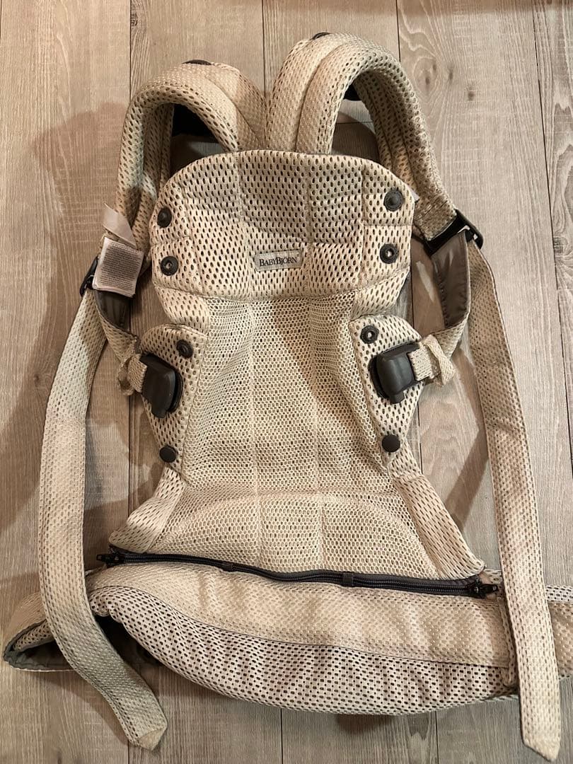BABYBJÖRN 抱っこ紐 メッシュ 白 6点セット