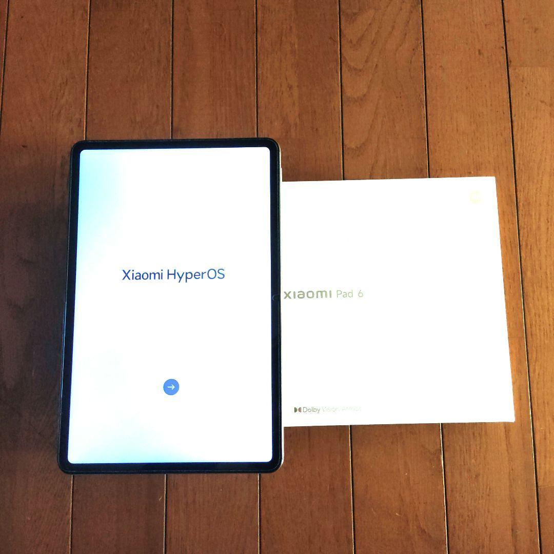 超美品 Xiaomi Pad 6 8GB 128GB GOLD タブレット