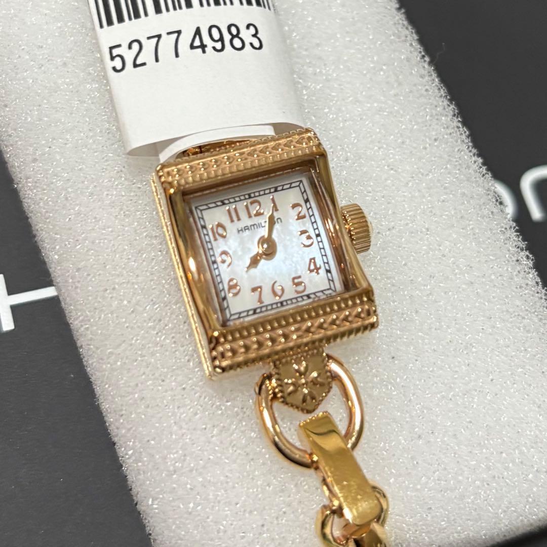 ハミルトン アメリカン クラシック レディース ピンクゴールド