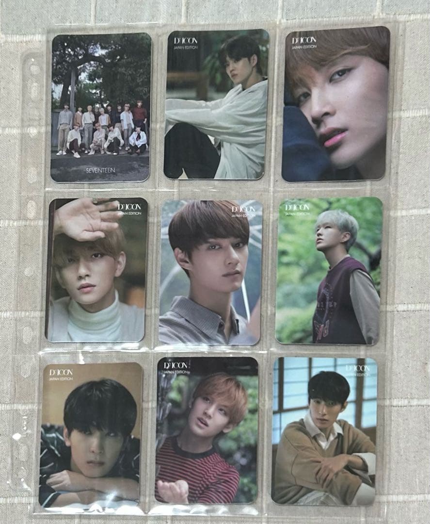 SEVENTEENトレカ他　セット