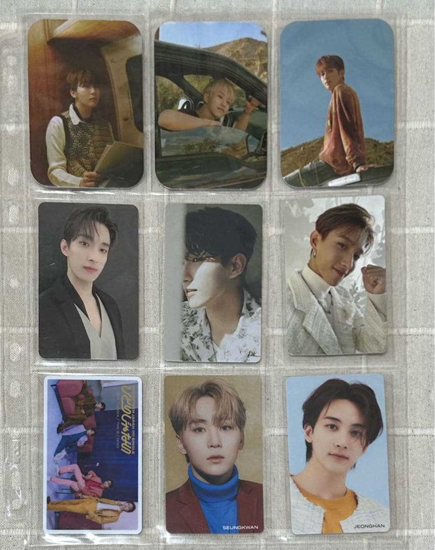 SEVENTEENトレカ他　セット