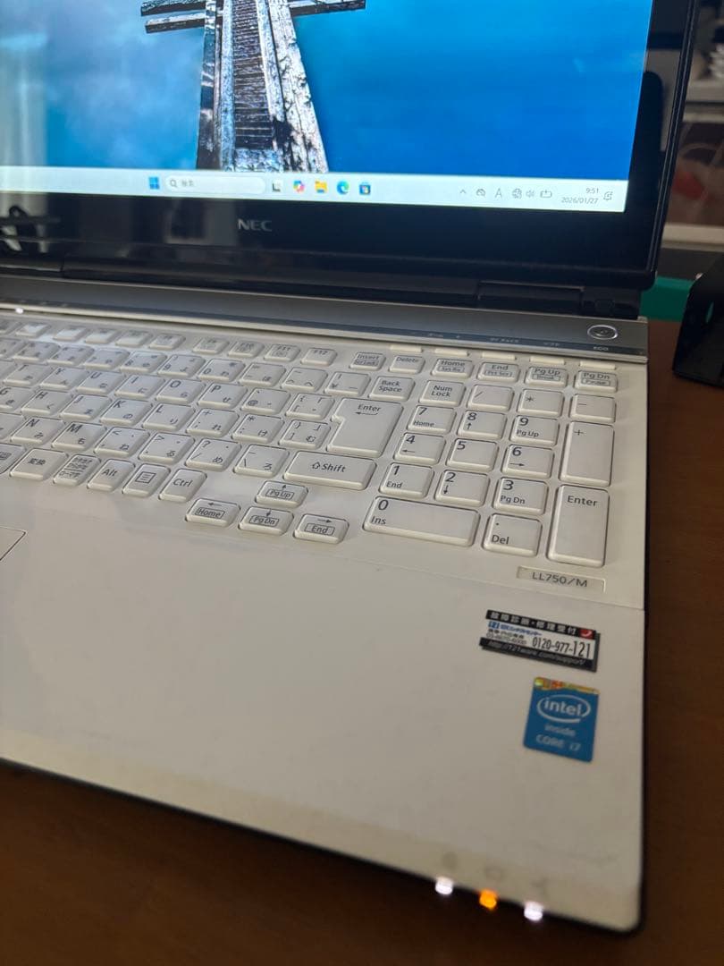 NEC/i7/16GB/SSD+HDD/Win11/タッチパネル