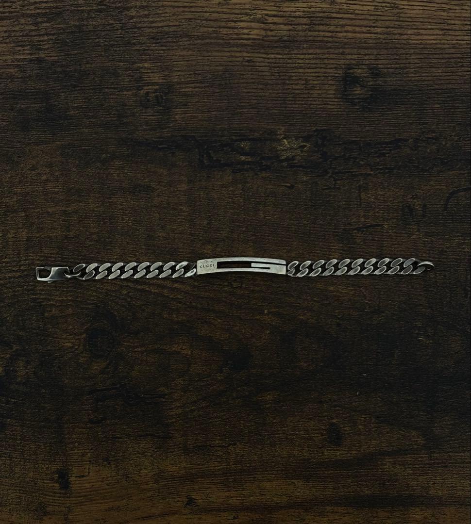 【破格‼️】【ゴールデンサイズ‼️】17 OLDGUCCI Ag925 ブレスレット