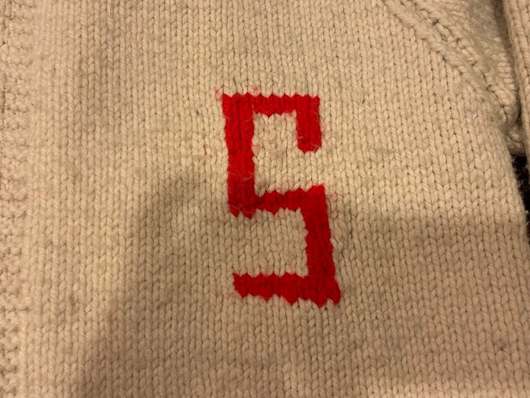 ヴィンテージ カウチンセーター 60s アイスホッケー