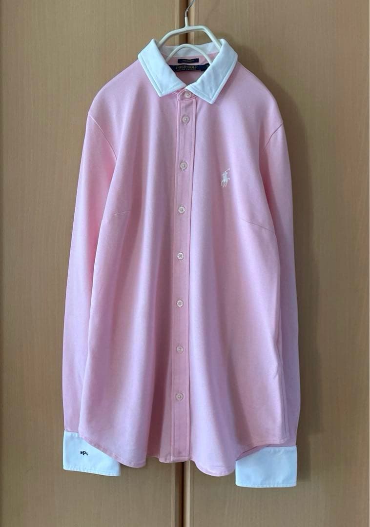 POLOラルフローレンRLX GOLF テーラード フィット　クレリックシャツ