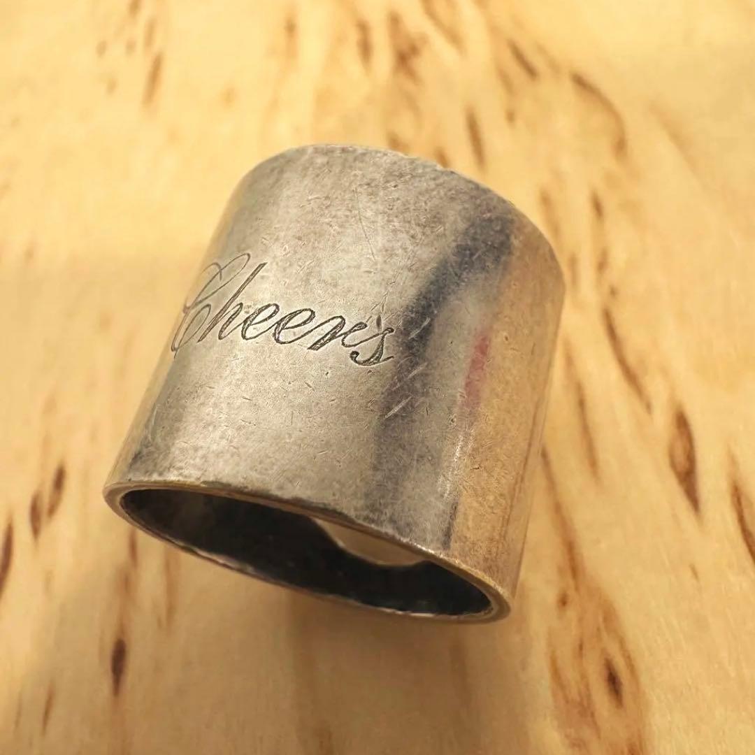 希少 本人期 マルタンマルジェラ 栓抜きリング Cheers 指輪 2way
