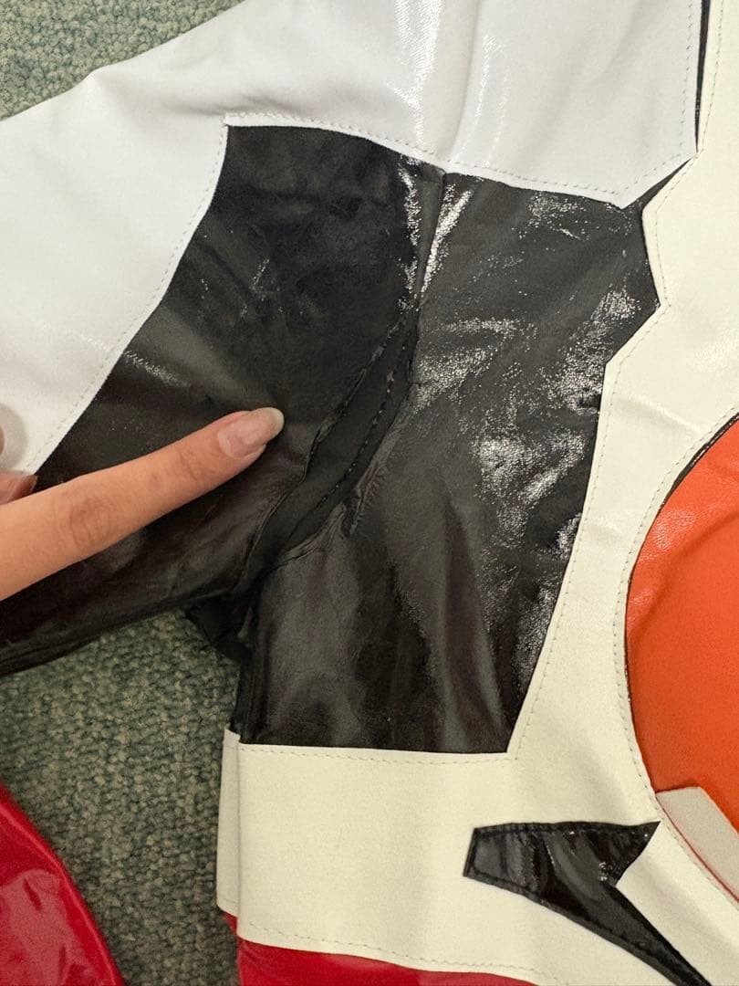 エヴァ アスカ コスプレ衣装 山下俊也原型 光沢プラグスーツ XL