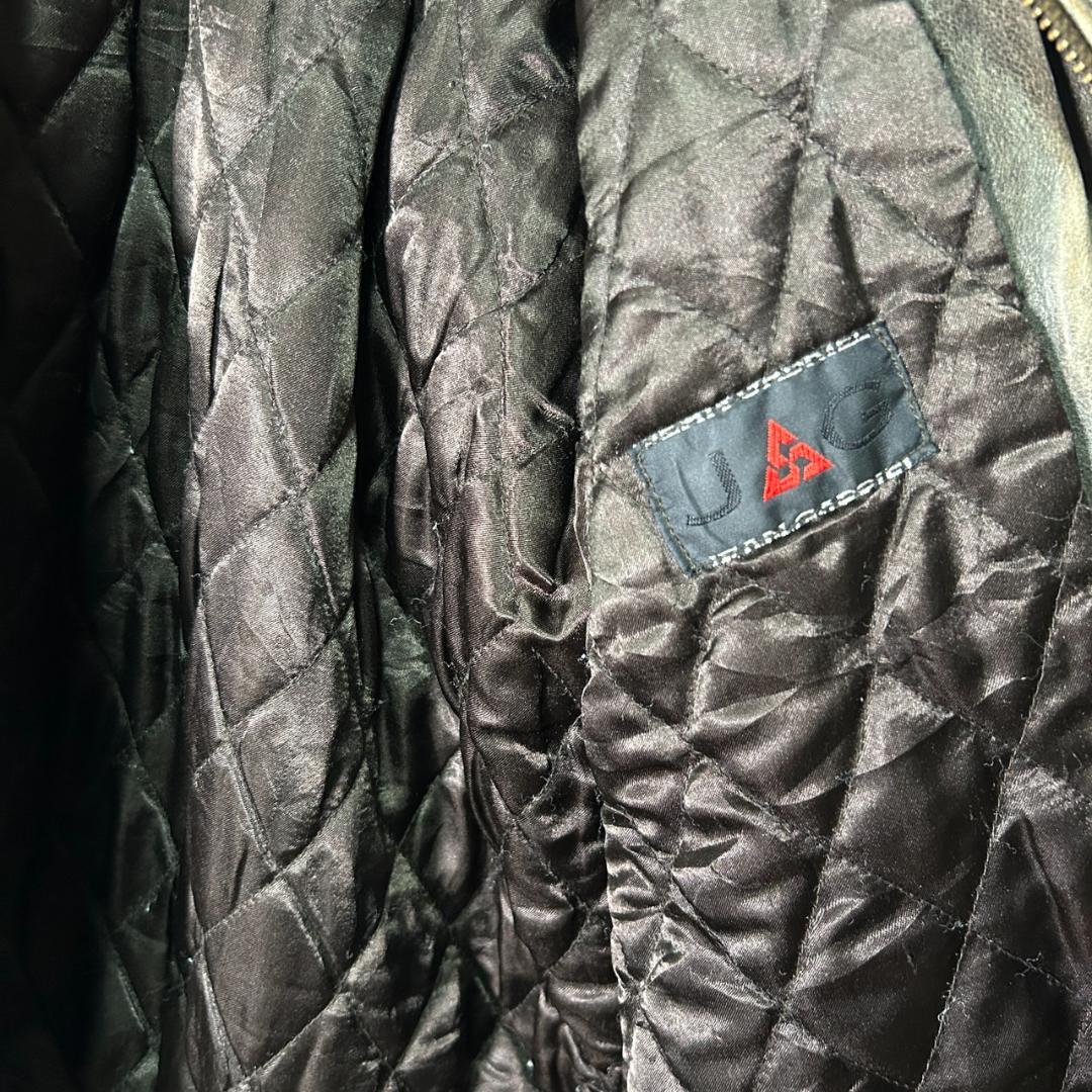 鬼フェード 本革 A2 レザージャケット 刺繍 ヴィンテージ