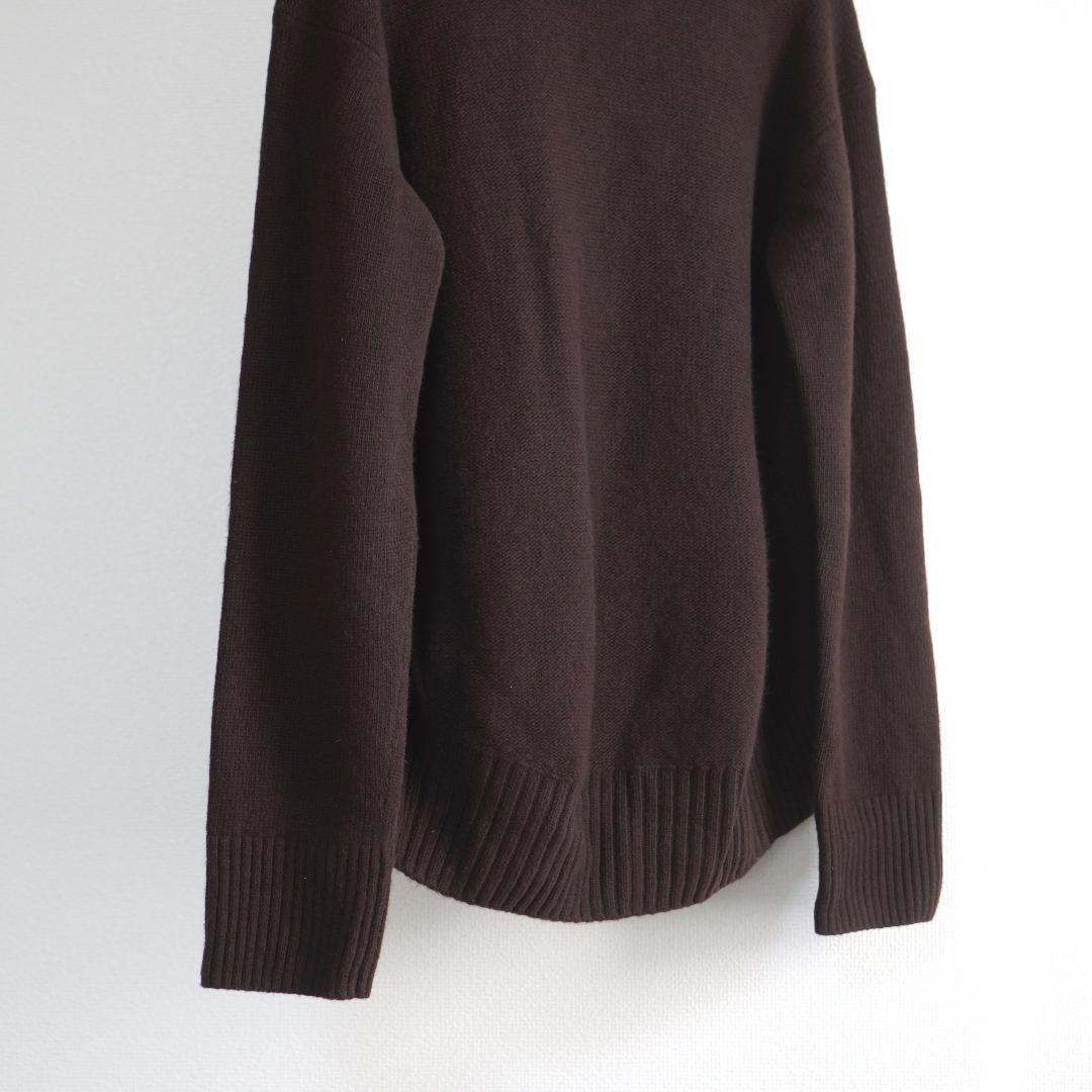 FRAMeWORK AQUAタートルプルオーバー ブラウン フレームワーク