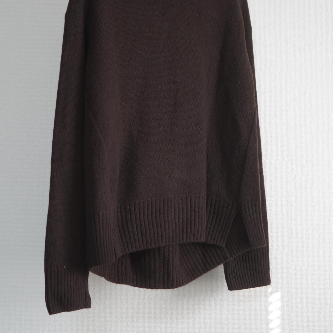 FRAMeWORK AQUAタートルプルオーバー ブラウン フレームワーク