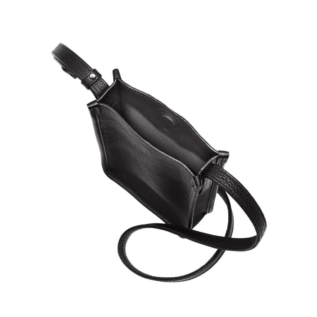 土屋鞄 トラベル ミニショルダー ブラック