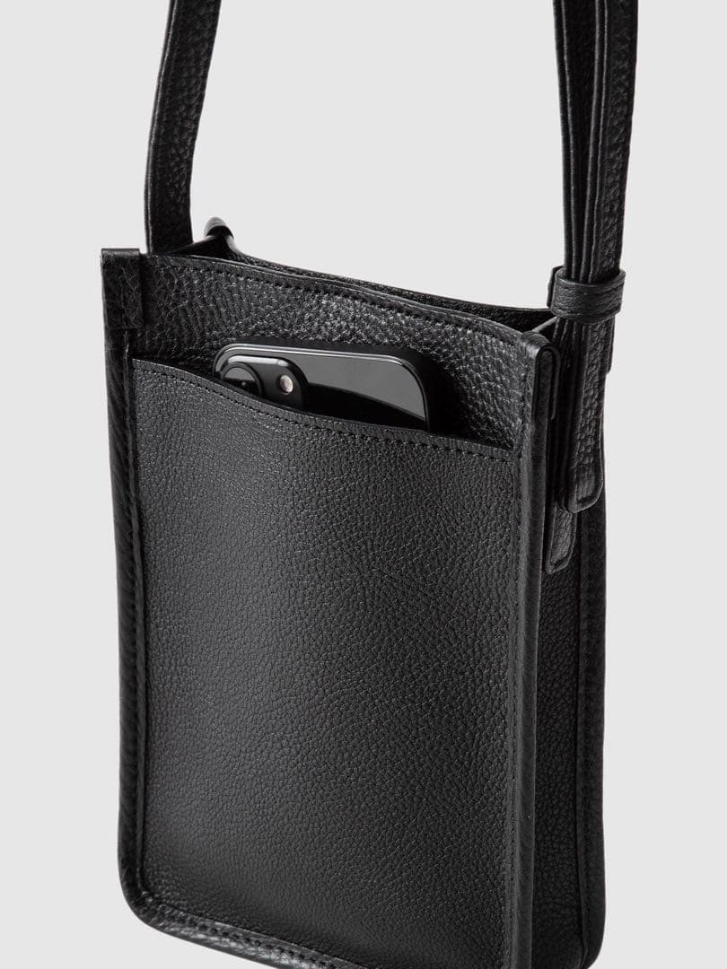 土屋鞄 トラベル ミニショルダー ブラック