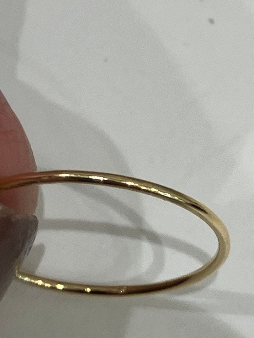 K18★金★リング★未使用★9号