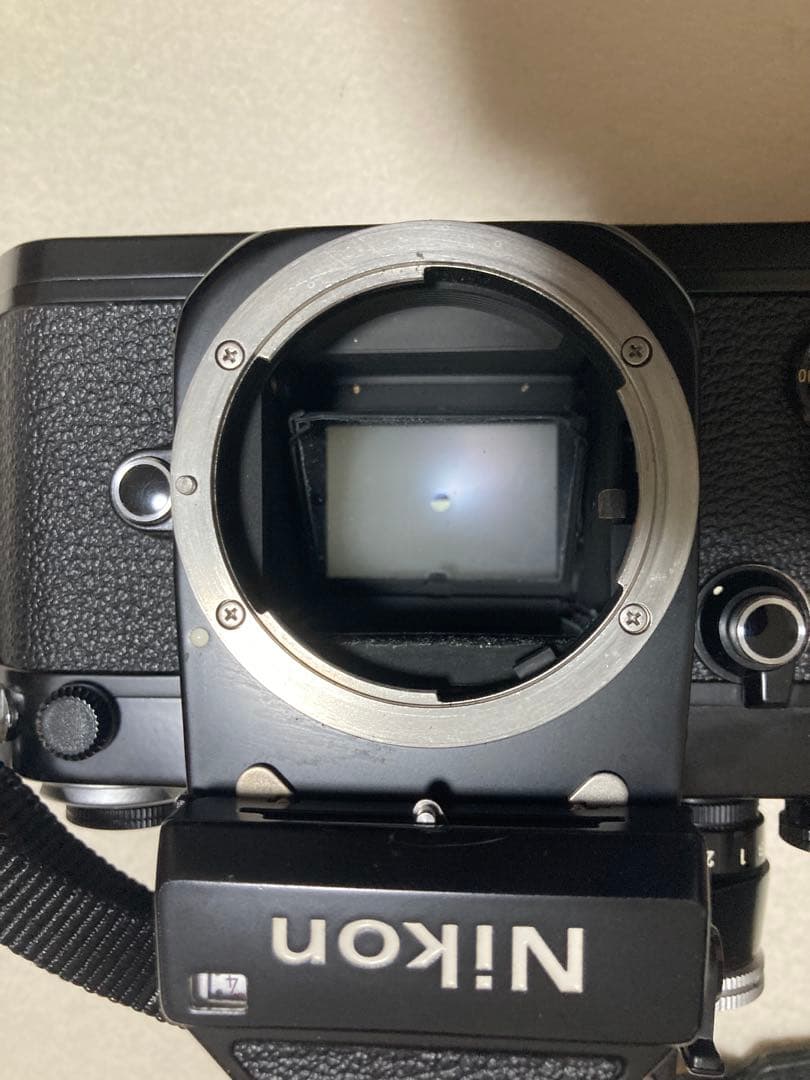 Nikon F2 フォトミックブラックボディ　レンズ、純正本革ケース、使用説明書