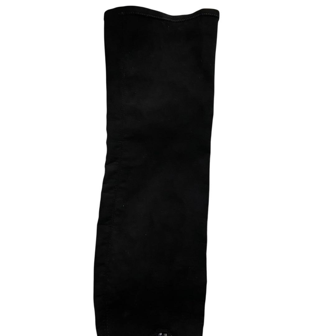 さ*ら様 ✨美品✨エモダ/タンクバルキーロングブーツ/ニーハイブーツ/ブラック/