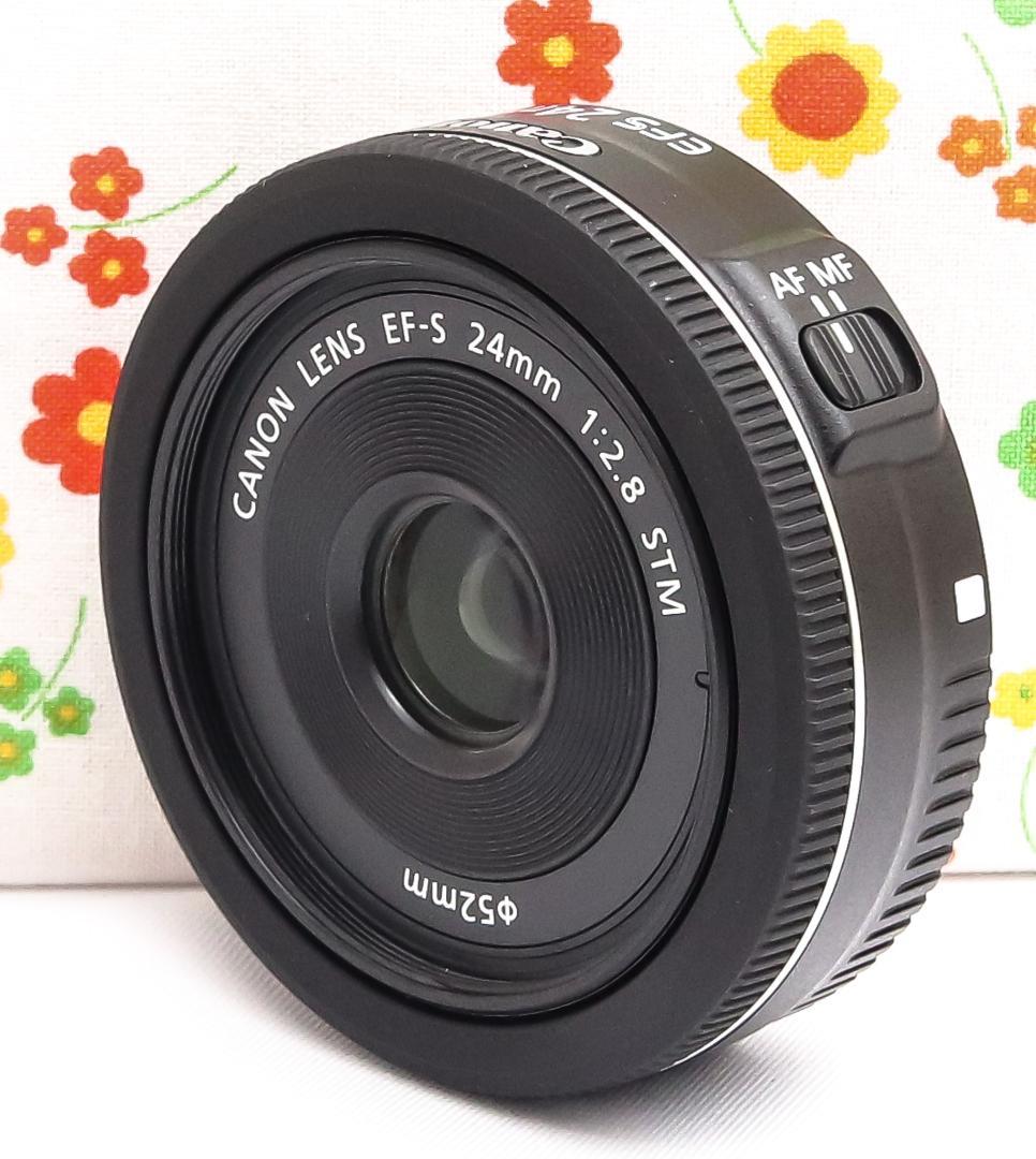 キャノン Canon EF-S 24mm F2.8 STM☆人気パンケーキレンズ