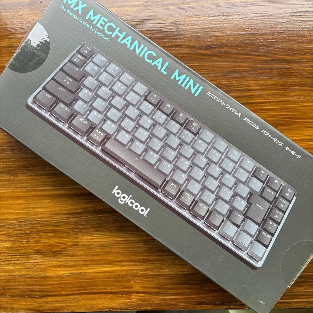 【美品】ロジクール KX850CC MX MECHANICAL MINI 青軸